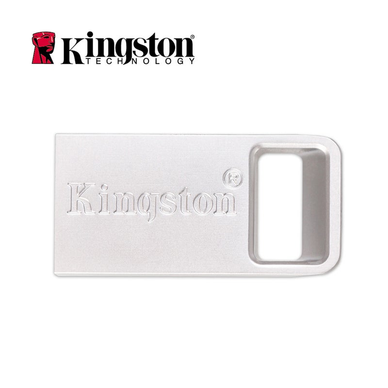 Kingston - DTMC3 32GB Memory 100MB/s High Speed USB Flash Drive C5632-32GB-L Silver - Image 1