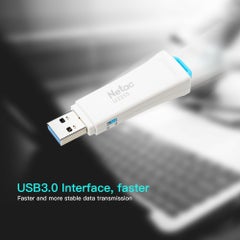 Netac U208S 32GB Memory Write Protect USB2.0 Flash Drive C4838-32GB-L White  - Image 5
