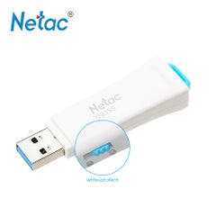 Netac U208S 32GB Memory Write Protect USB2.0 Flash Drive C4838-32GB-L White  - Image 2