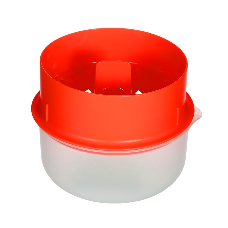 Egg-yolk Separator With Strainer Orange/White 13 x 7 x 13cm  - Image 1