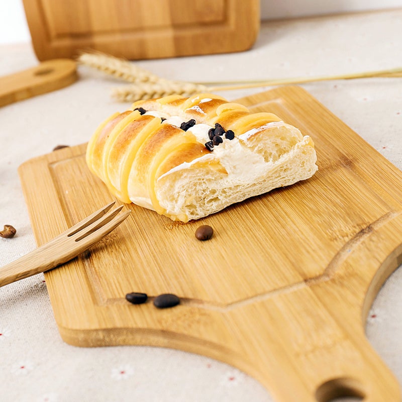Generic - Bamboo Chopping Board Brown 33 x 1 x 18cm - Image 1