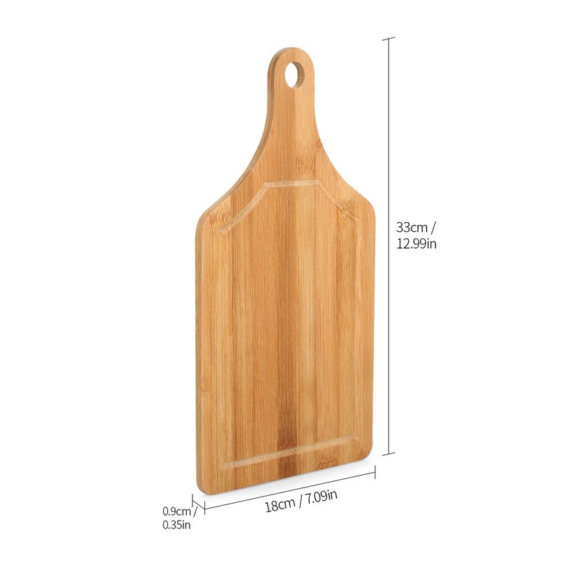 Generic - Bamboo Chopping Board Brown 33 x 1 x 18cm - Image 1