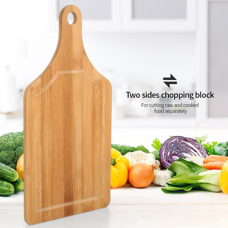Generic - Bamboo Chopping Board Brown 33 x 1 x 18cm - Image 1