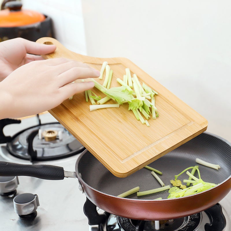 Generic - Bamboo Chopping Board Brown 33 x 1 x 18cm - Image 1