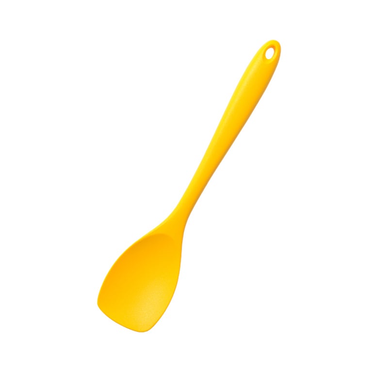 8-Piece Silicone Utensil Set With Storage Barrel Yellow 33 x 10 x 10cm - Image 2