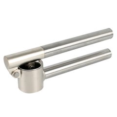 Generic 304 Stainless Steel Garlic Press Masher Silver 22 x 7 x 9cm  - Image 1