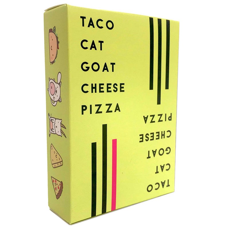 Taco Cat Goat Cheese Pizza Social Card Game For Children 9 x 2.5 x 6.5cm - Image 3