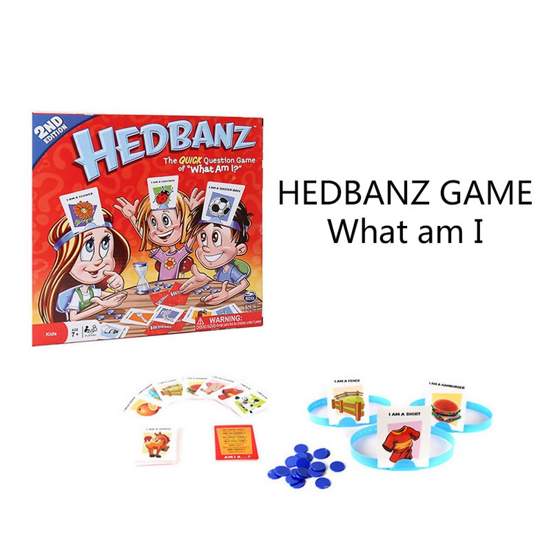 Generic - Hedbanz Board Game 28 x 5 x 27cm - Image 1