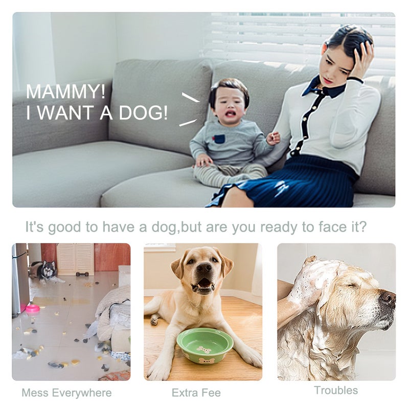 null - K16A Electronic Pet Robot Dog Toy 12.13 x 10.24 x 0.24inch - Image 1