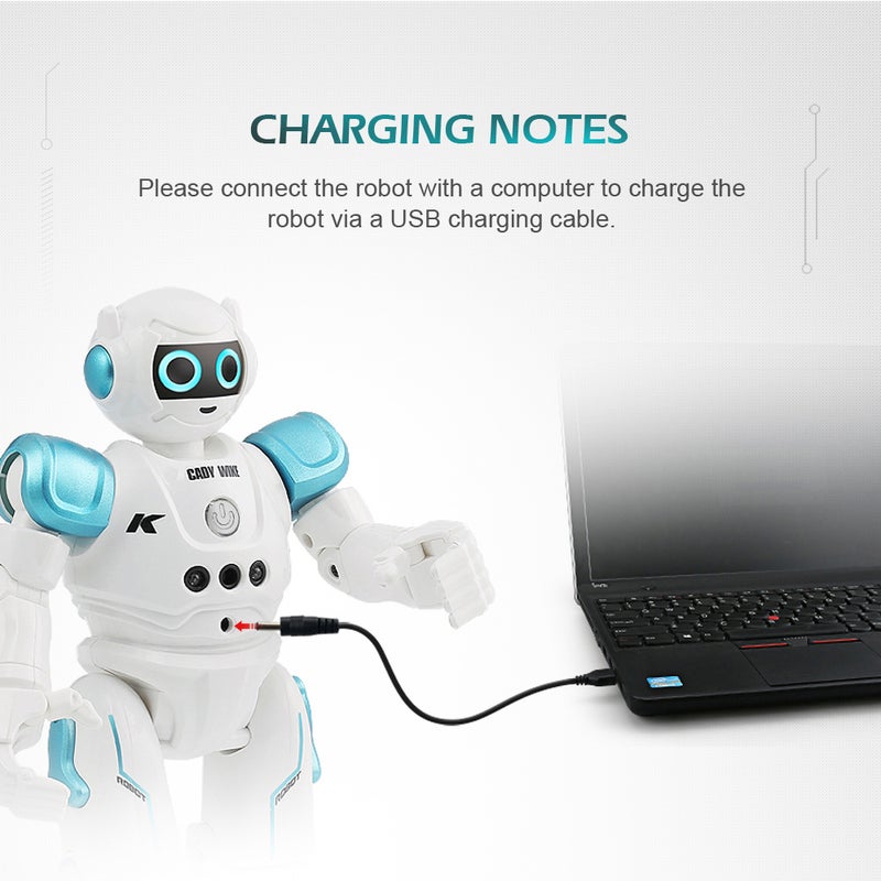 JJRC - JJR/C R11 Cady Wike Intelligent Robot With Remote Control 28 x 10 x 19cm - Image 1