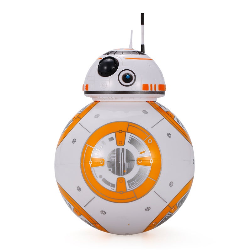 null - BB-8 2.4GHz RC Robot Ball Remote Control Planet Boy 27 x 16 x 22cm - Image 1