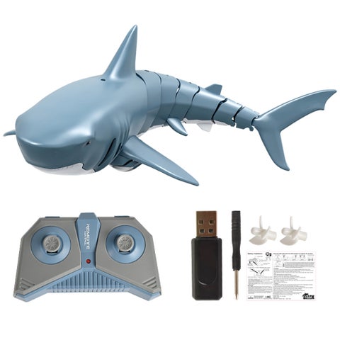 Mini RC Shark Remote Control Toy 20.4 x 11.2 x 15.2cm
