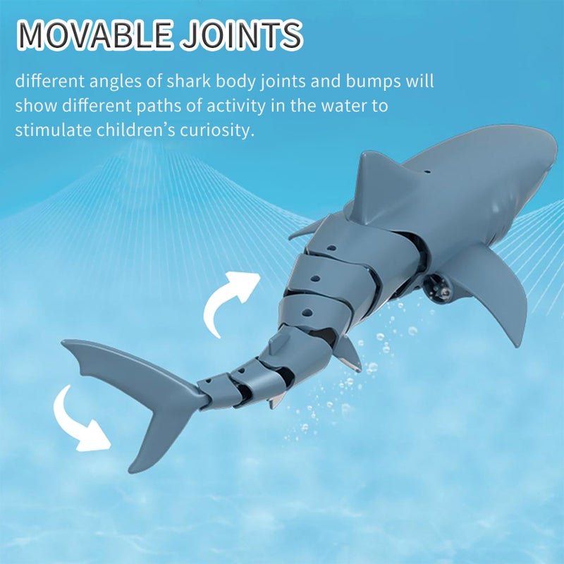 Mini RC Shark Remote Control Toy 20.4 x 11.2 x 15.2cm