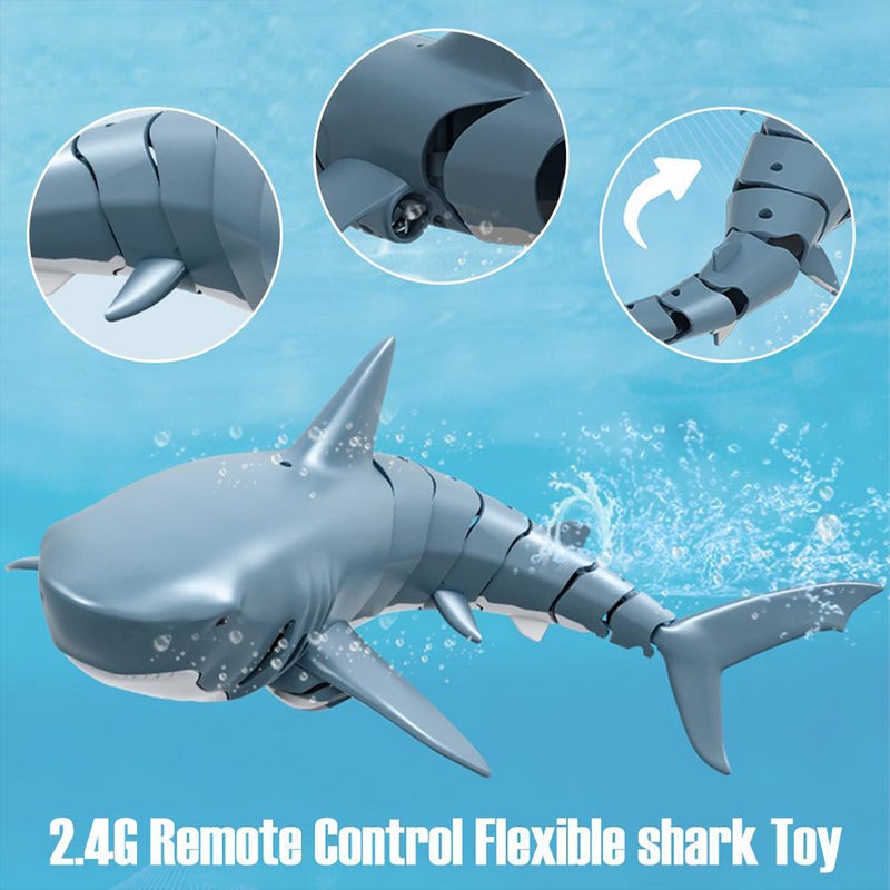 Mini RC Shark Remote Control Toy 20.4 x 11.2 x 15.2cm