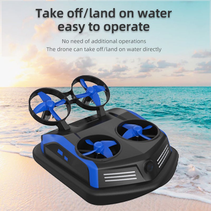 null - Mirarobot Domain S200 Mini Drone Remote Control Boat 23 x 8.5 x 19cm - Image 1