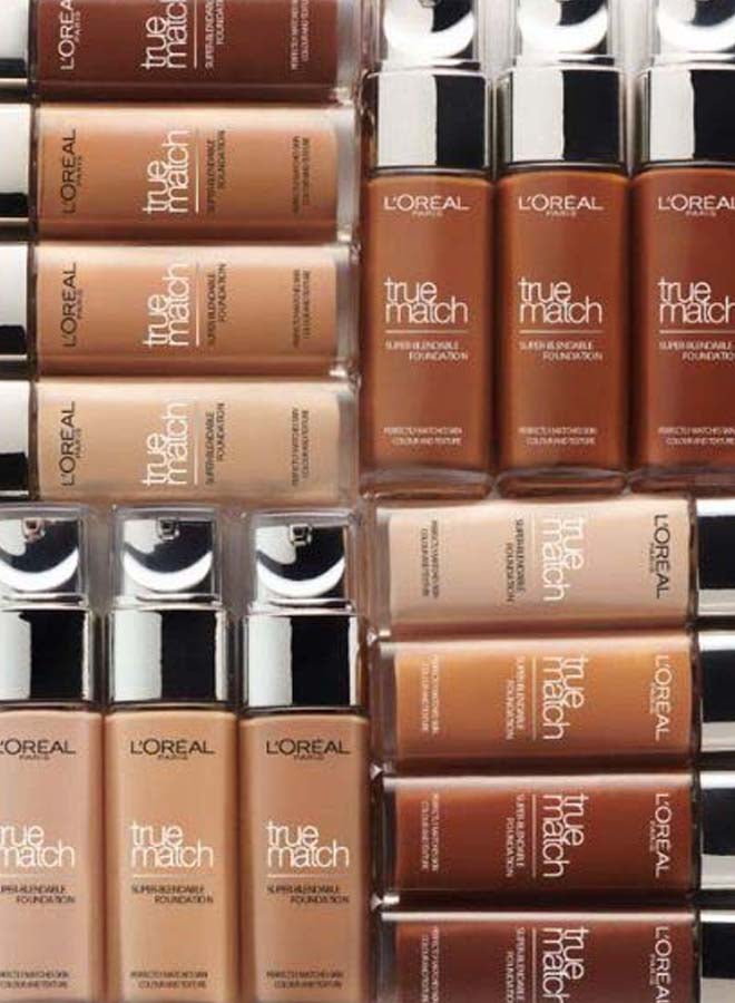 L'OREAL PARIS - True Match Super Blendable Foundation Hydrating Hyaluronic Acid Golden Beige 30ml 3D3W - Image 1