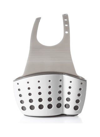 Kitchen Sink Shelf Soap Sponge Drain Rack Bathroom Sucker Storage Holder White 15*15*15cm - v1605176216/N42301446A_1