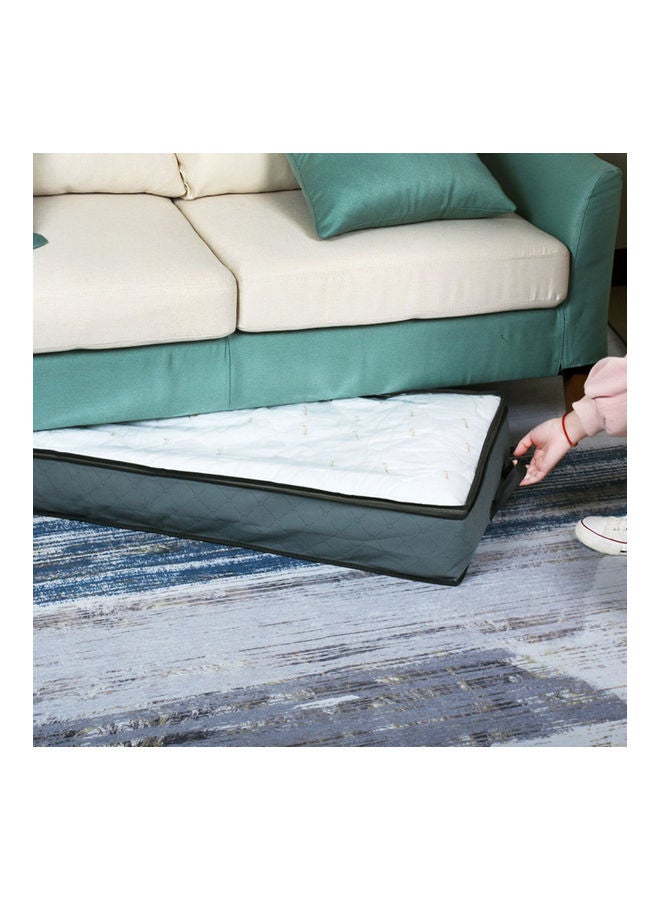 Storage Bag Bed Under Closet Storage Box Clothes Divider Organiser Quilt Bag Holder Organizer gray 27*27*27cm - Image 3