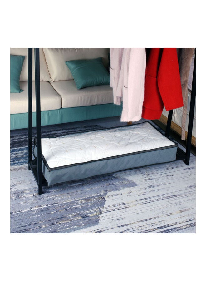Storage Bag Bed Under Closet Storage Box Clothes Divider Organiser Quilt Bag Holder Organizer gray 27*27*27cm - Image 4
