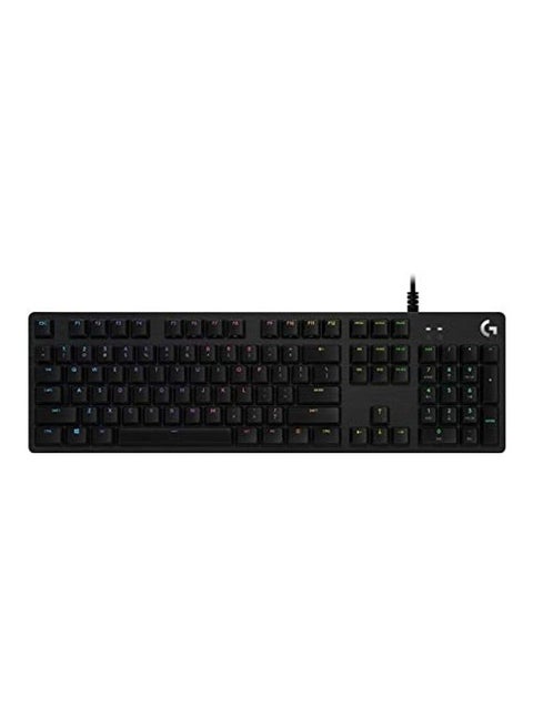 Logitech G512 SE Lightsync RGB Mechanical Gaming Keyboard with USB Passthrough - Black (Renewed)