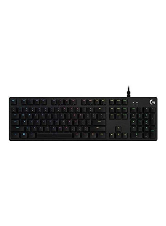 Logitech G512 SE Lightsync RGB Mechanical Gaming Keyboard with USB Passthrough - Black (Renewed)