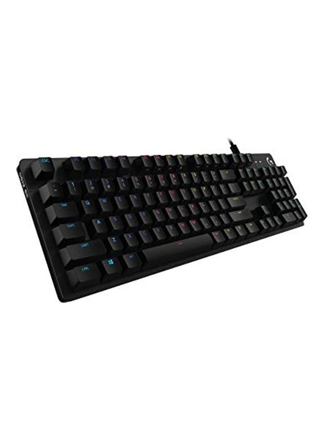 Logitech G512 SE Lightsync RGB Mechanical Gaming Keyboard with USB Passthrough - Black (Renewed)