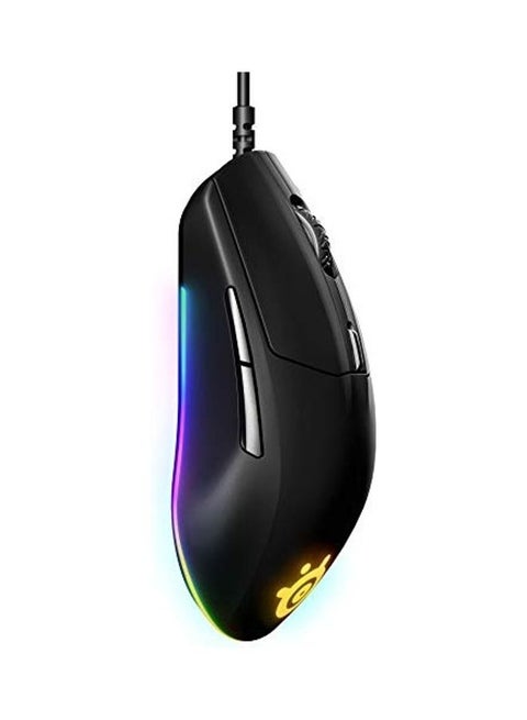 Steelseries Rival 3 Gaming Mouse - 8,500 Cpi Truemove Core Optical Sensor 6 Programmable Buttons Split Trigger Brilliant Prism Rgb Lighting