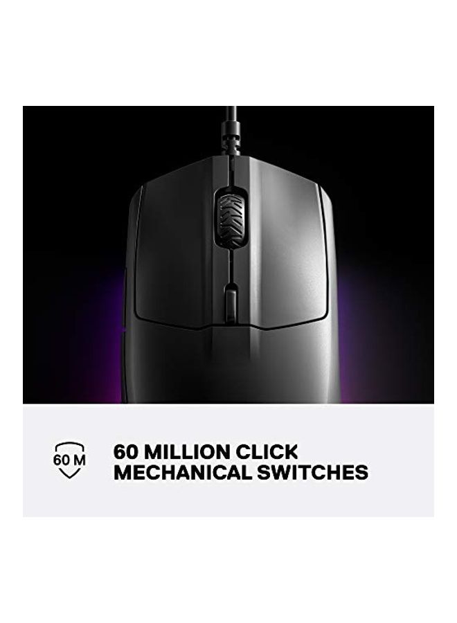 steelseries - Steelseries Rival 3 Gaming Mouse - 8,500 Cpi Truemove Core Optical Sensor 6 Programmable Buttons Split Trigger Brilliant Prism Rgb Lighting - Image 1