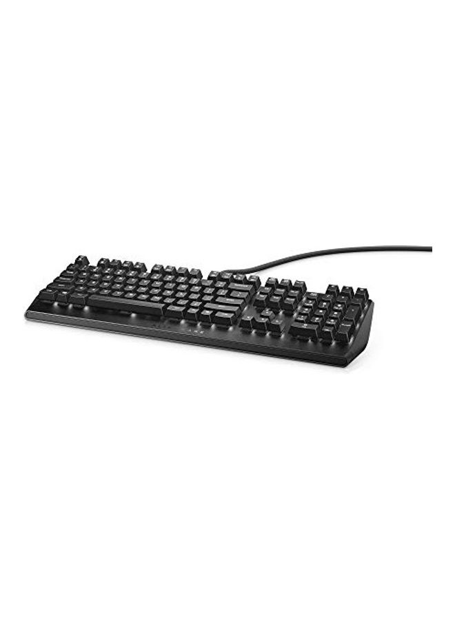 Alienware Mechanical Gaming Keyboard With Cherry MX Red Switches, Per-Key LED, USB Passthrough And Media Control - wired - Image 4