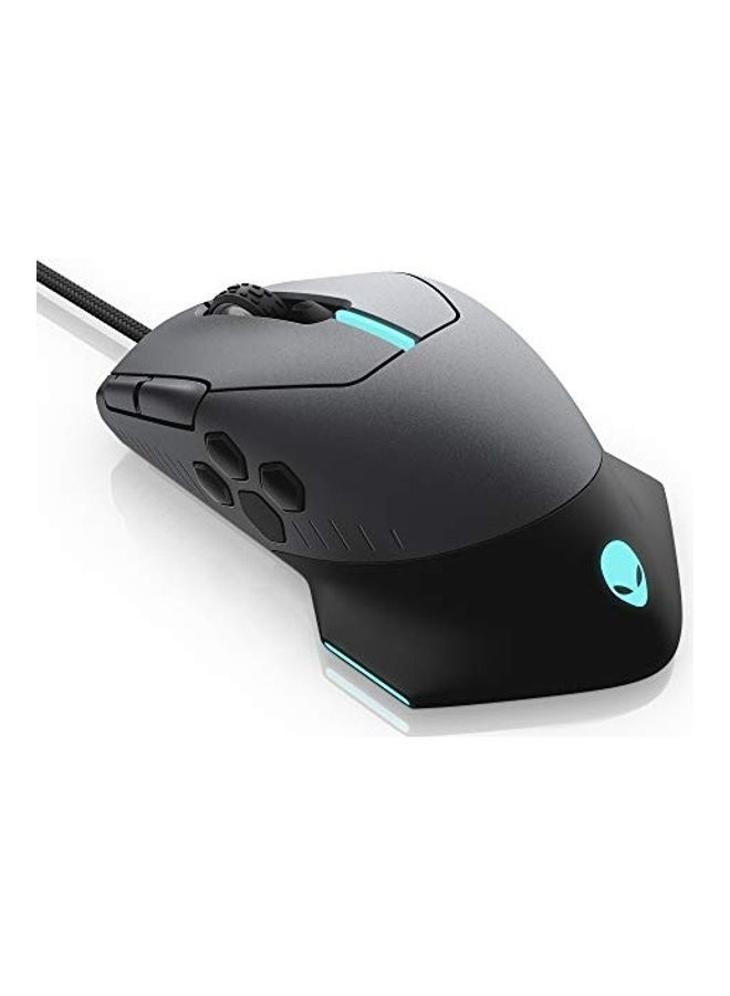 Alienware Gaming Mouse 510M Rgb Gaming Mouse Optical Sensor - Alienfx Rgb - 10 Buttons - Adjustable Scroll Wheel - wired  - Image 1