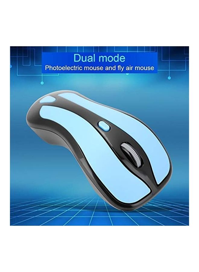 ZERONE - 2-in -1 Gyration Air Mouse, Mini 2.4G Gyro Wireless Mouse Maximum 1600 Dpi Optical Mice With Usb Nano Receiver For Pc Laptop Smart - Image 1