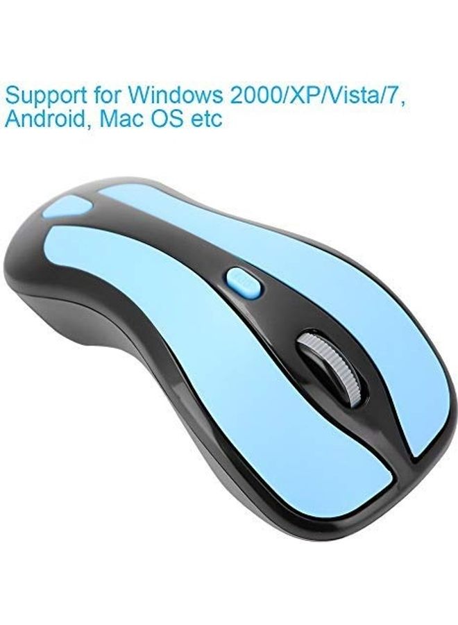 ZERONE - 2-in -1 Gyration Air Mouse, Mini 2.4G Gyro Wireless Mouse Maximum 1600 Dpi Optical Mice With Usb Nano Receiver For Pc Laptop Smart - Image 1