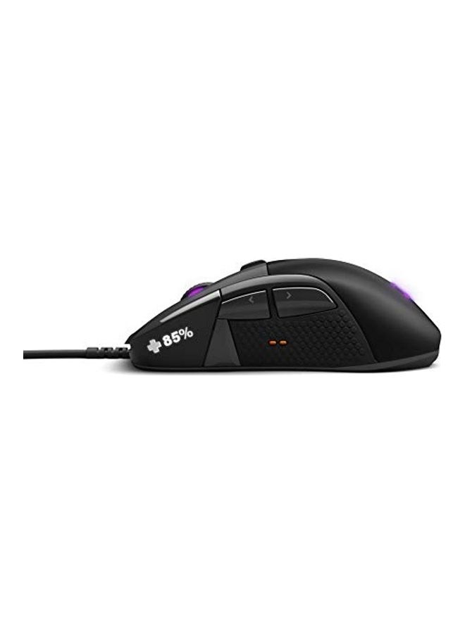 steelseries - Rival 710 Gaming Mouse - 16,000 Cpi Truemove3 Optical Sensor - Oled Display - Tactile Alerts - Rgb Lighting - Image 1