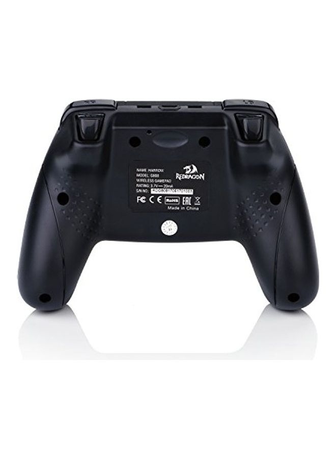 REDRAGON - G808 Harrow Rechargeable Wireless Gamepad With USB Receiver, Joystick with Dual Vibration, for Windows PC, PS3, Playstation, Android - Image 1