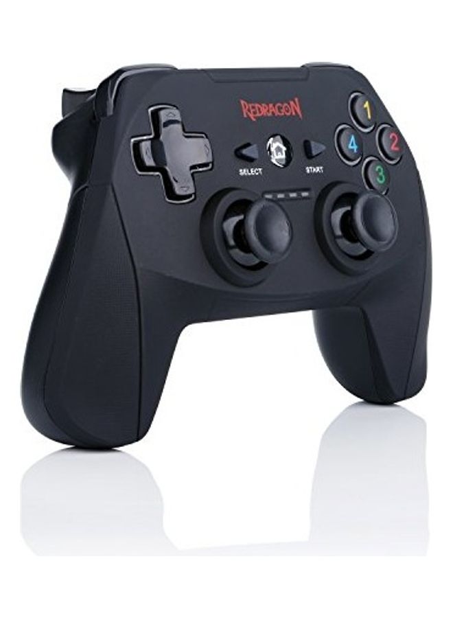 REDRAGON - G808 Harrow Rechargeable Wireless Gamepad With USB Receiver, Joystick with Dual Vibration, for Windows PC, PS3, Playstation, Android - Image 1