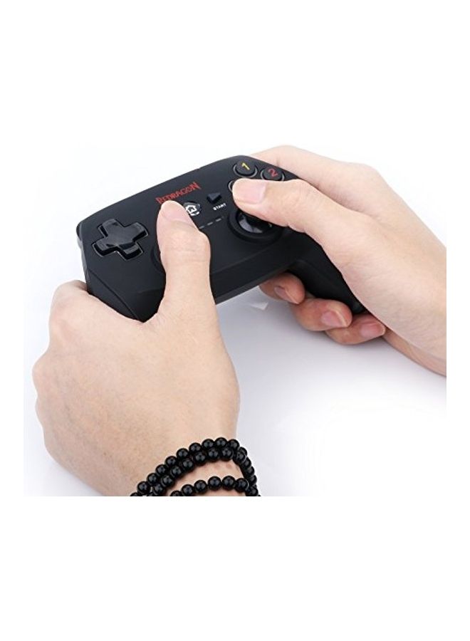 REDRAGON - G808 Harrow Rechargeable Wireless Gamepad With USB Receiver, Joystick with Dual Vibration, for Windows PC, PS3, Playstation, Android - Image 1