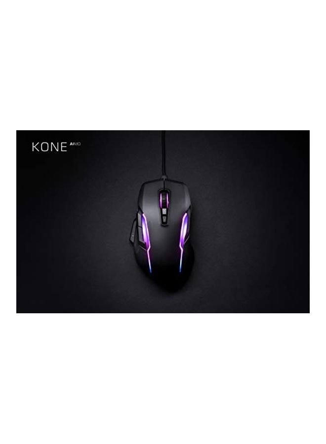Kone Aimo Remastered Black Gaming Mouse - wired