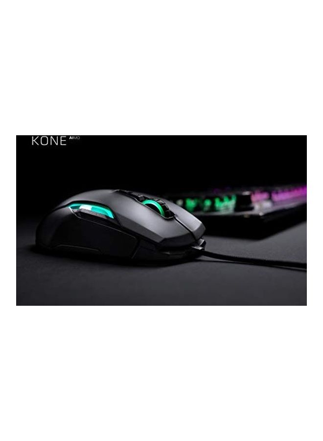 Kone Aimo Remastered Black Gaming Mouse - wired