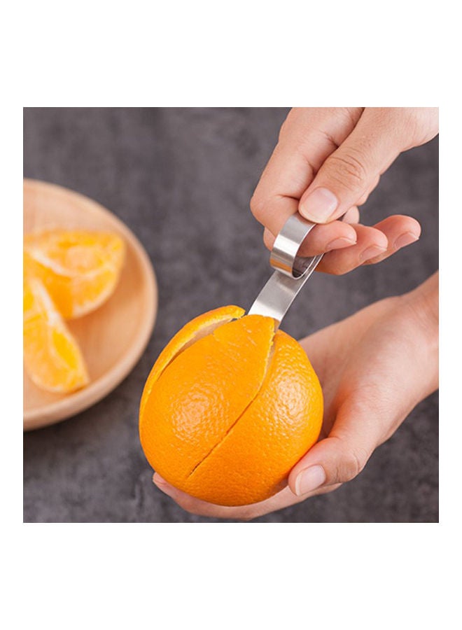 Citrus Peel Peeler Lemon Lime Peeler Ring Type Remover Orange Opening Device Stripper Fruit for Household Kitchen Tool multicolor 9*9*9cm  - Image 5