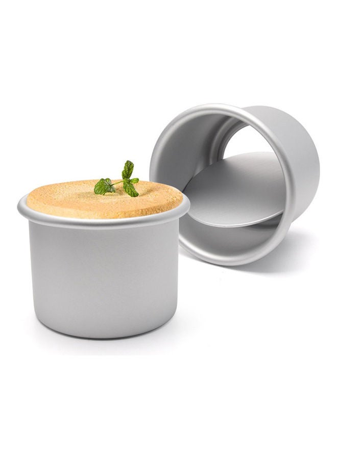 4Inches Aluminum Alloy Round Cake Mold Baking Mould Pan Nonstick Bakeware Tool multicolor 11*11*11cm - Image 3