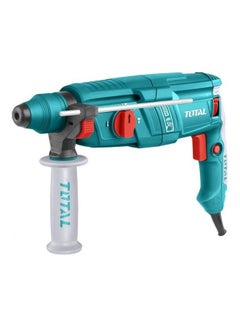 TOTAL Rotary Hammer Drill 1500W Silver/Blue 
