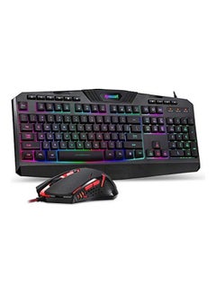REDRAGON S101 VAJRA USB Gaming Keyboard, CENTROPHORUS USB Gaming Mouse, Keyboard Set QWERTY layout  - Image 1
