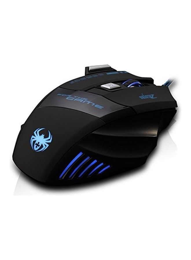 ZELOTES - 7200 DPI 7 Buttons Professional LED Optical Wired Gaming Mouse - Image 1