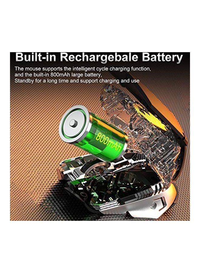 AULA - SC200 800mAh Rechargeable Bluetooth Wireless Mouse - Image 1