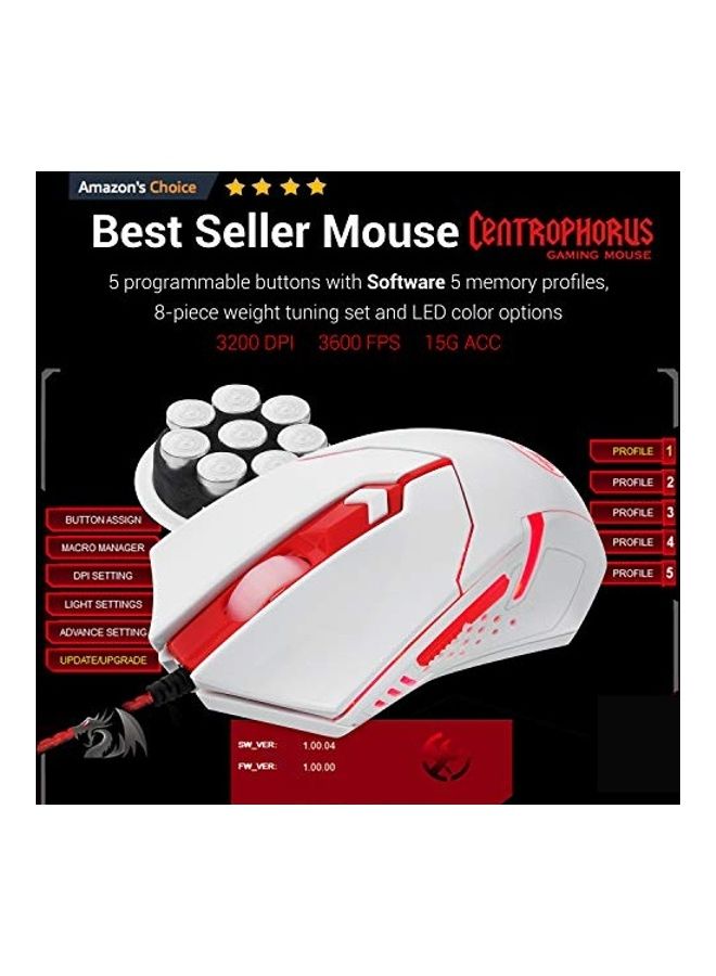 REDRAGON - S101 Wired Multimedia Keys Wrist Rest Gaming Keyboard - Image 1