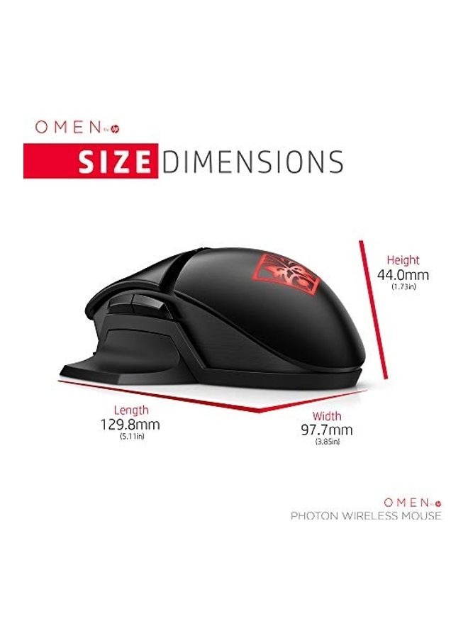 HP - Photon Qi Charging Wireless Gaming Mouse - Image 1