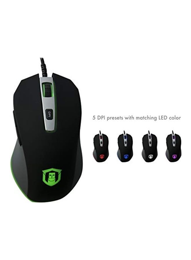 Plugable - PMW 3360 Optical Sensor Gaming Performance Mouse - wired - Image 1