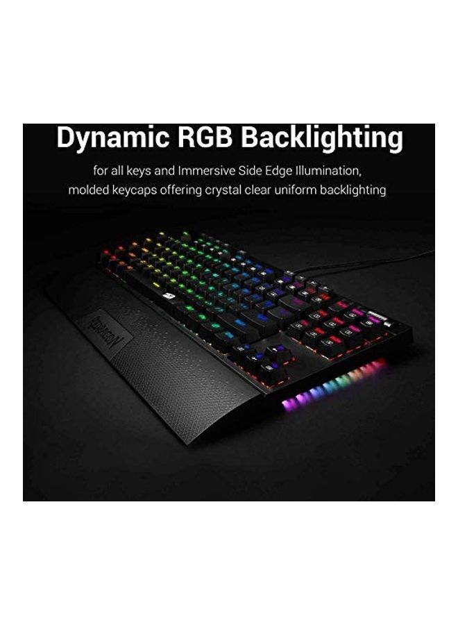 REDRAGON - K588 RGB Backlit Mechanical Gaming Keyboard - wired - Image 1