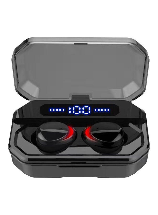 F8 Wireless Bluetooth Touch Control Stereo Earbuds Black - Image 1