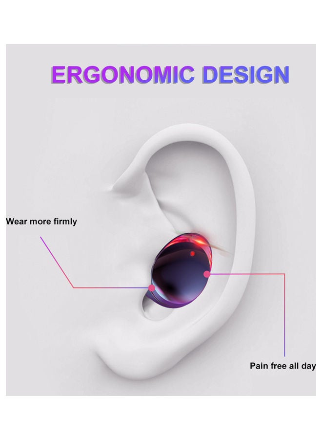 F8 Wireless Bluetooth Touch Control Stereo Earbuds Black - Image 5